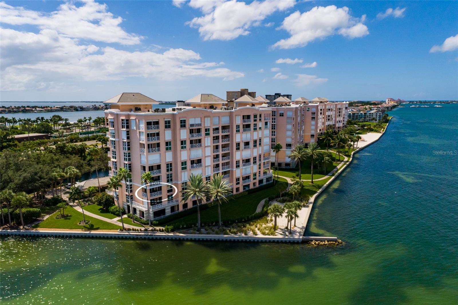 #205 waterfront unit on Boca Ciega Bay.