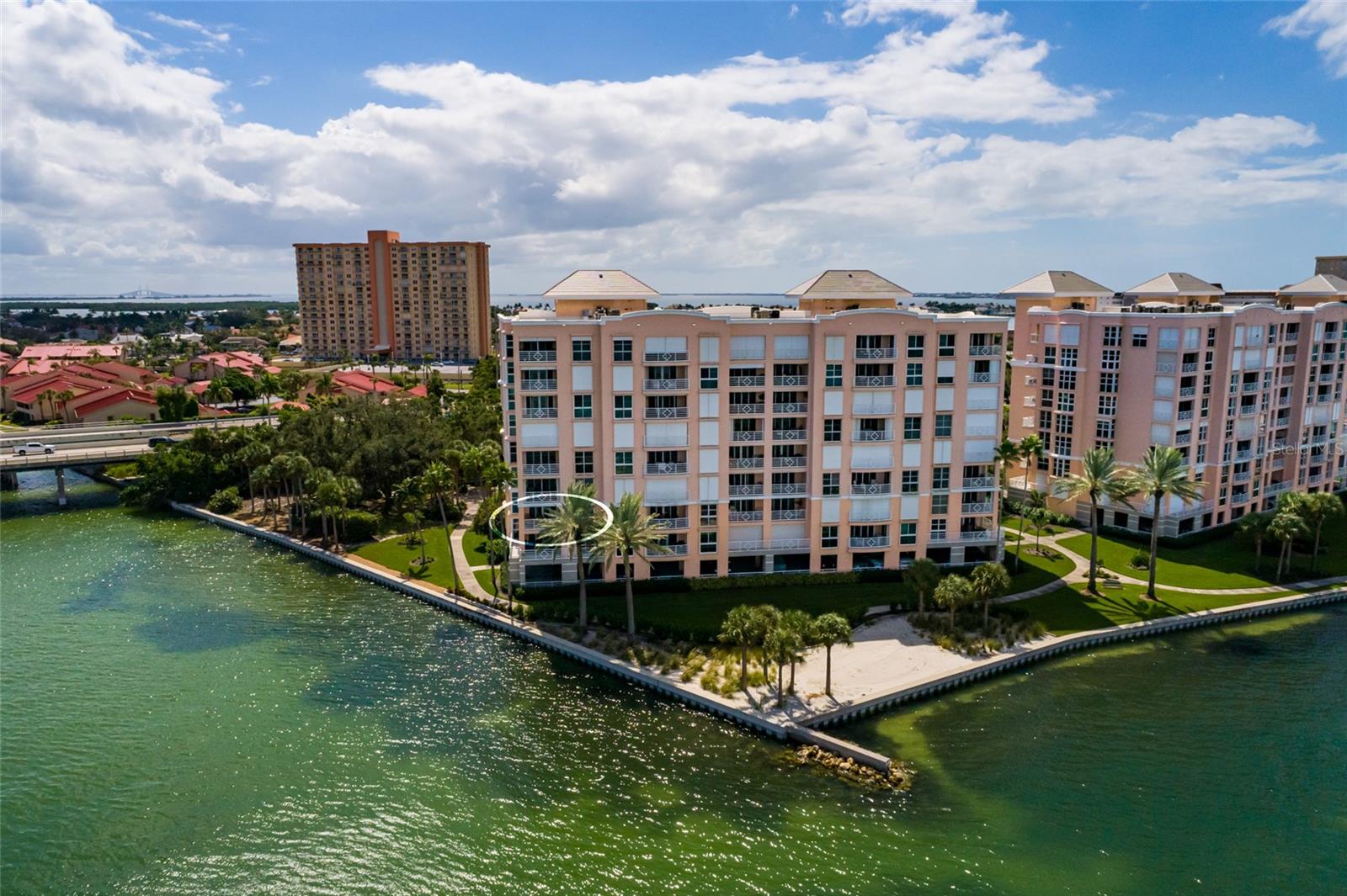 #205 is actually on the 3rd floor due to garage parking on the ground floor. Unit has a garage space (#25).