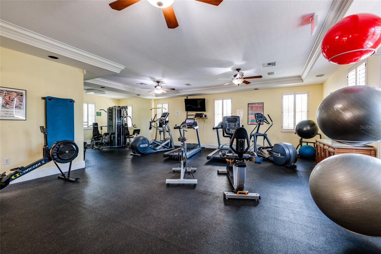 Clubhouse Fitness Center.