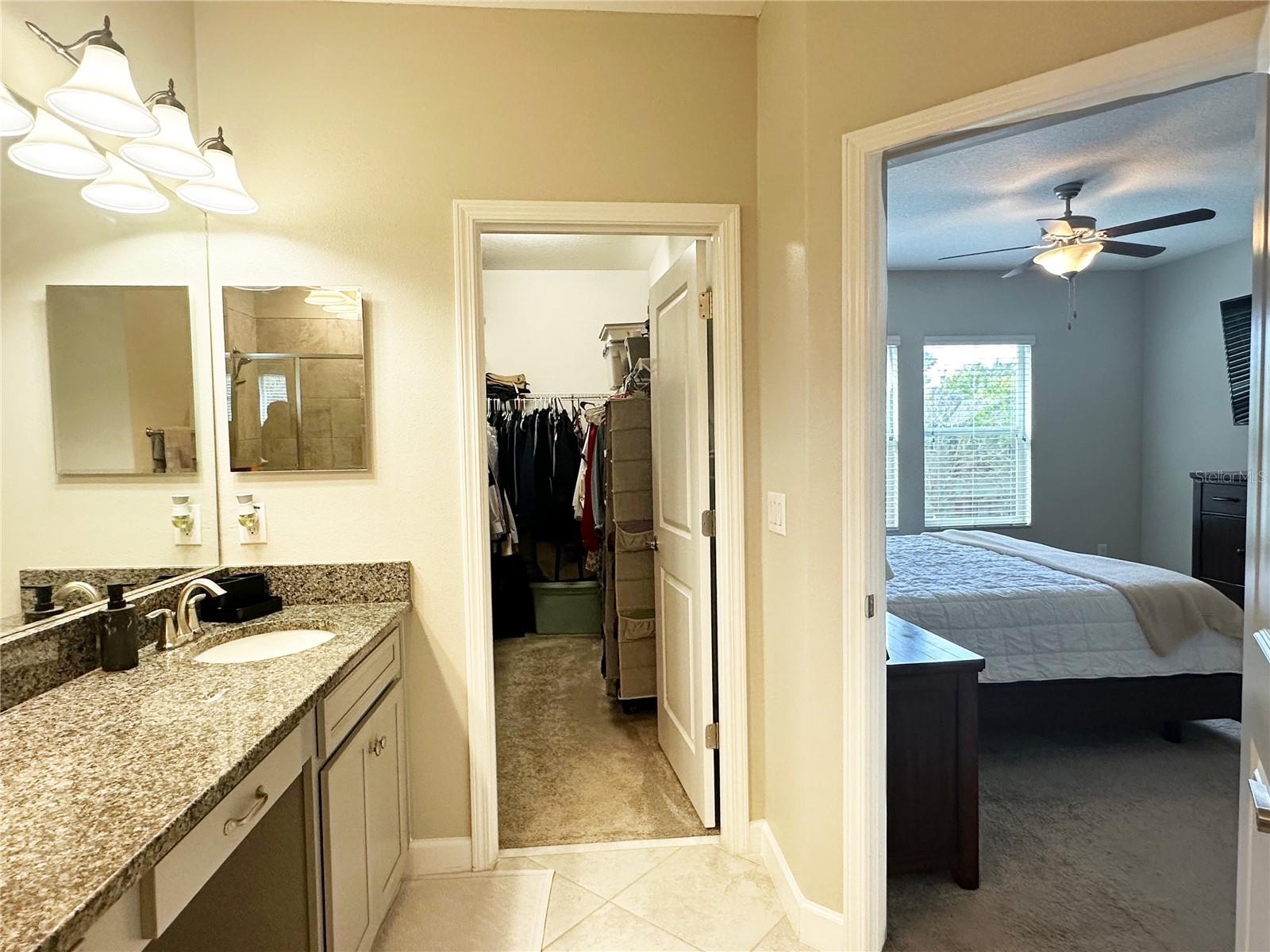 Primary Bathroom / Walk-in-closet