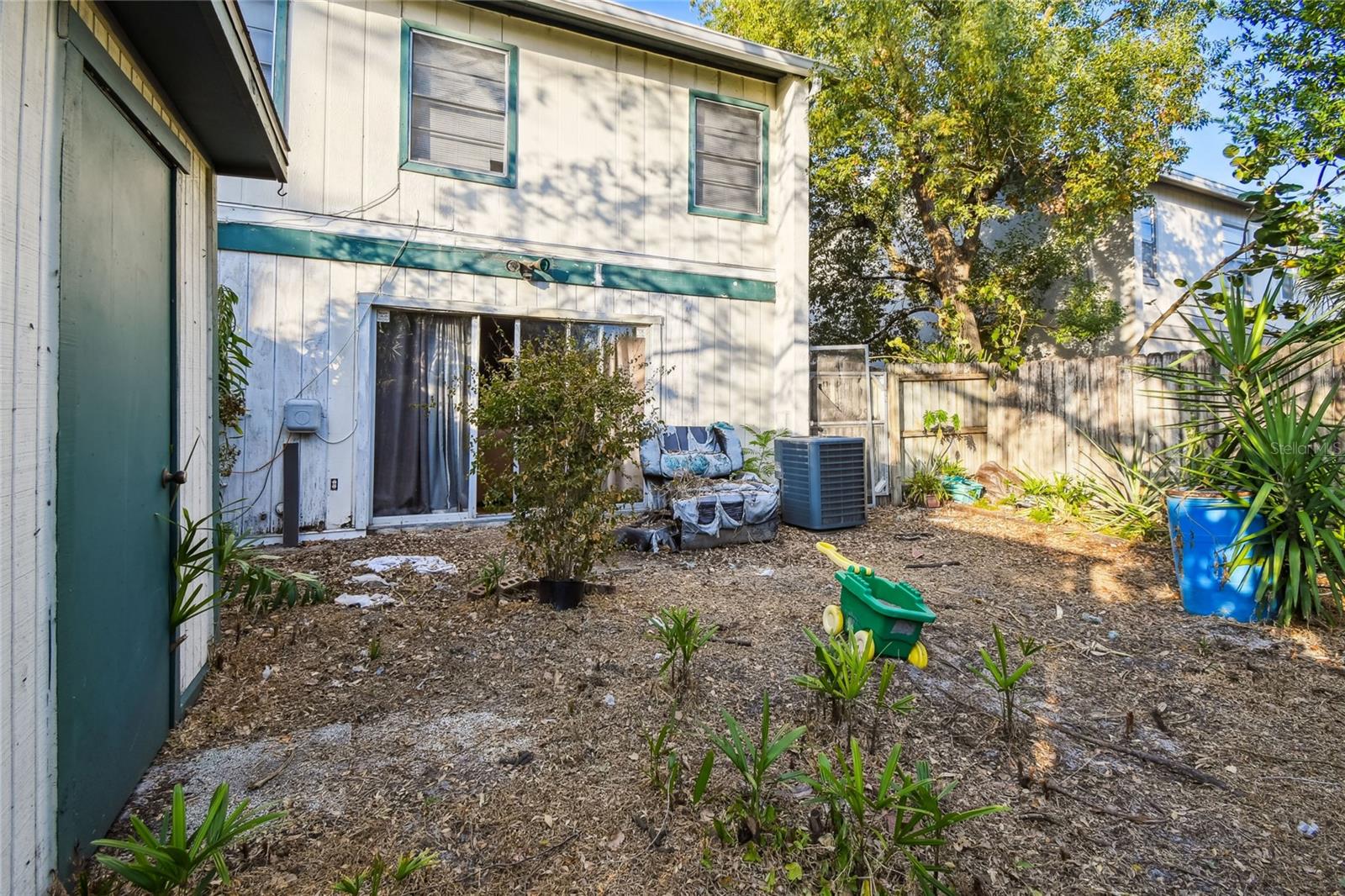Backyard Looking North