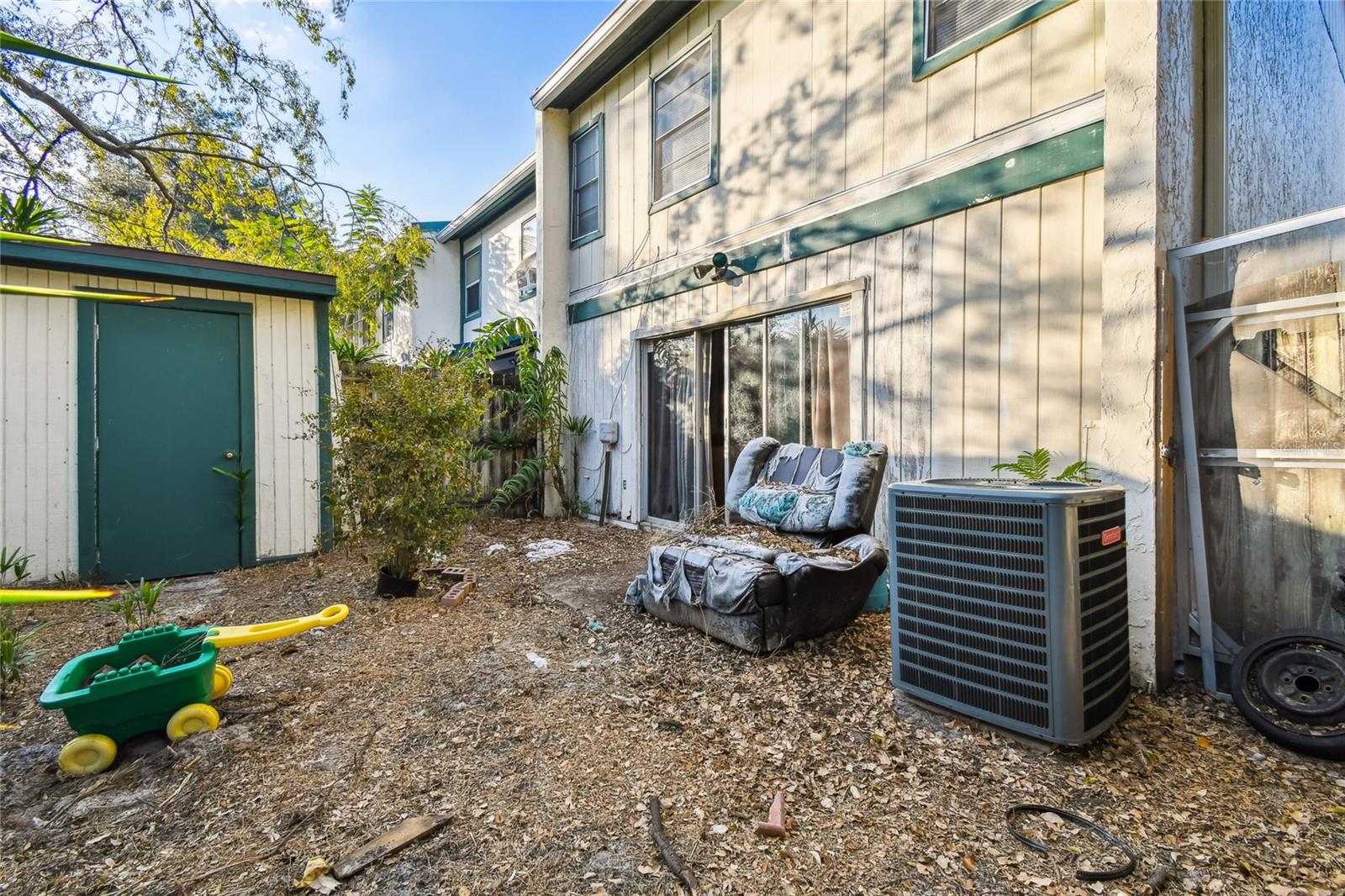 Backyard Looking West