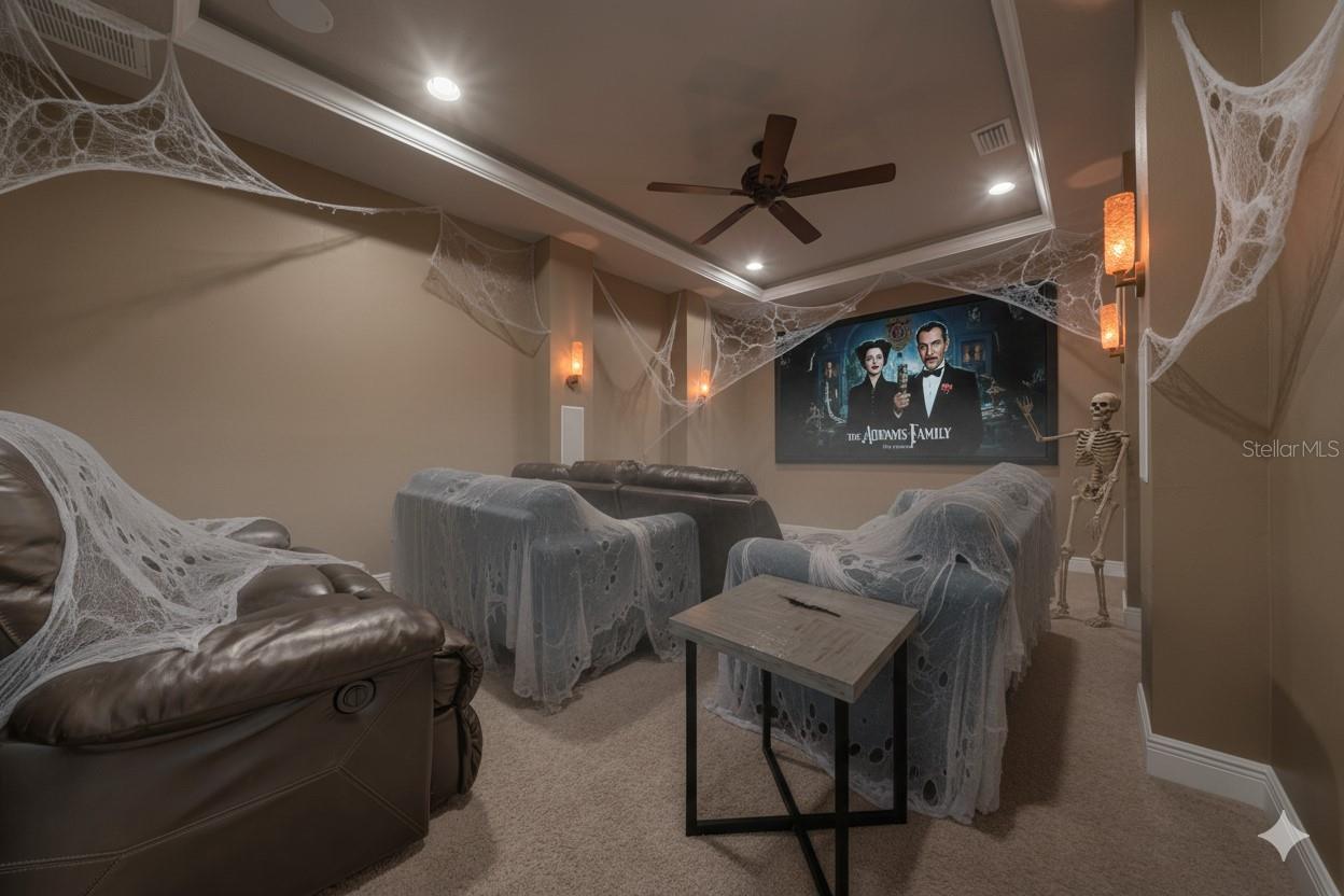 Perfect spot to watch Halloween Movies