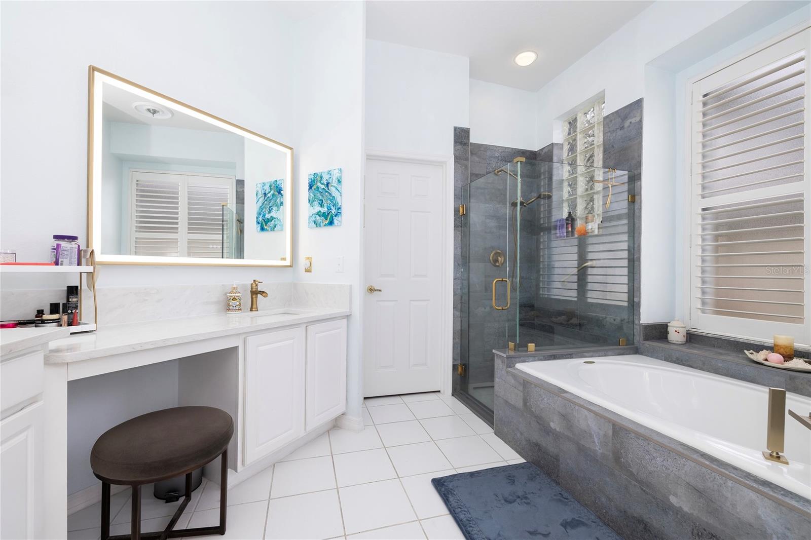 Remodeled Primary Bathroom