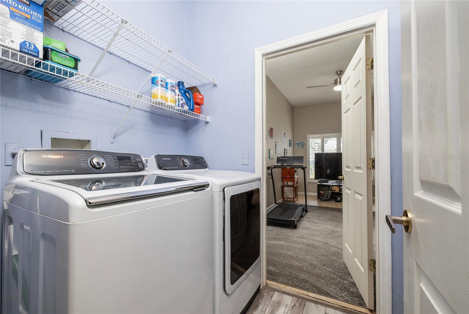 Indoor Laundry room