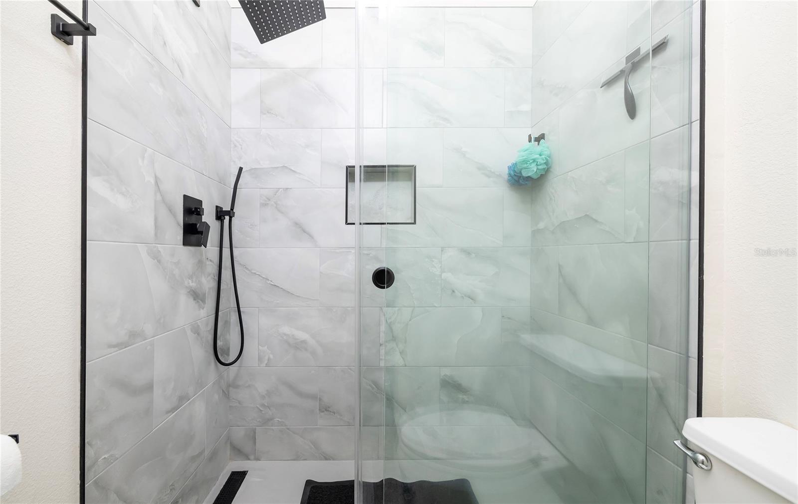 Remodeled guest bath