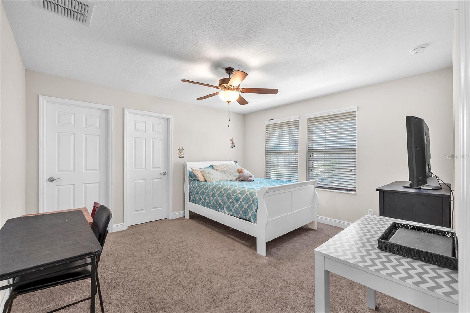 Bedroom 3 with bathroom and walk in closet