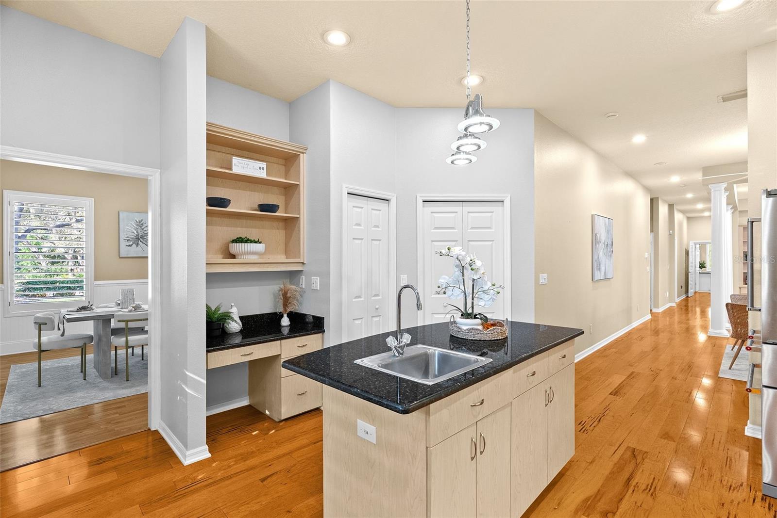 Butlers Island with secondary sink