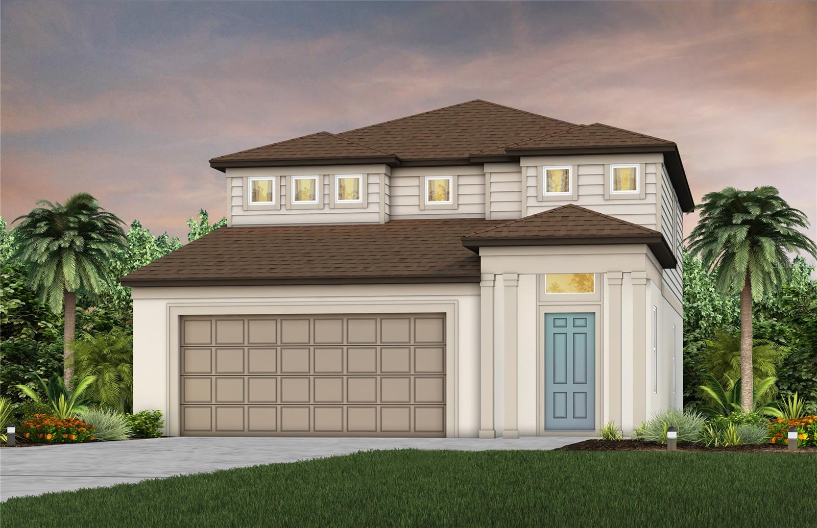 Exterior Rendering, Elevation FM2