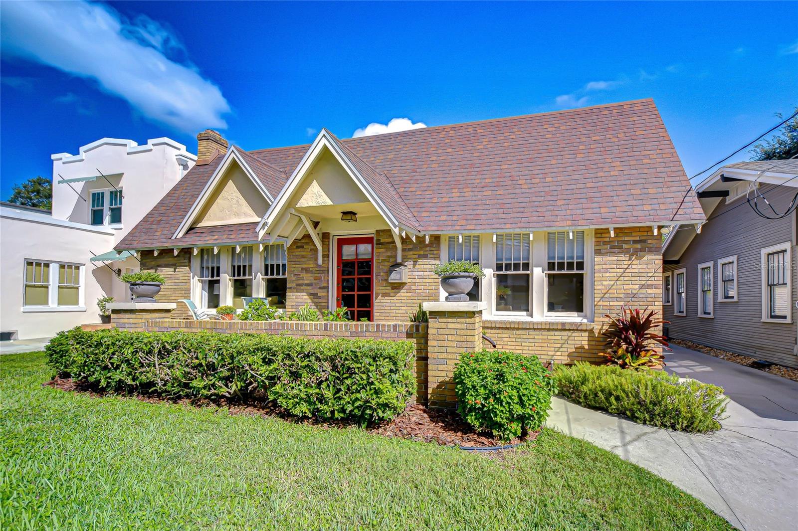 Tudor style home