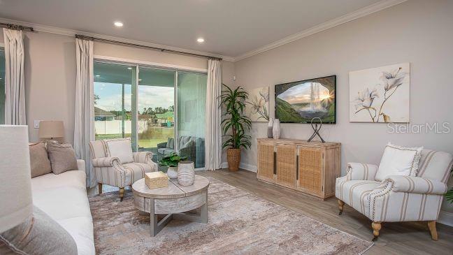Model home - actual features may vary.