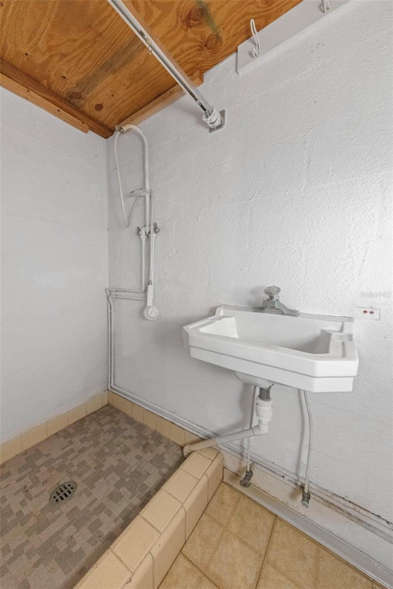 Garage Shower