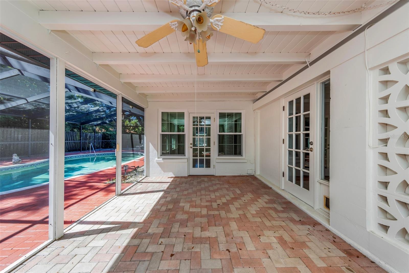 Rear Patio
