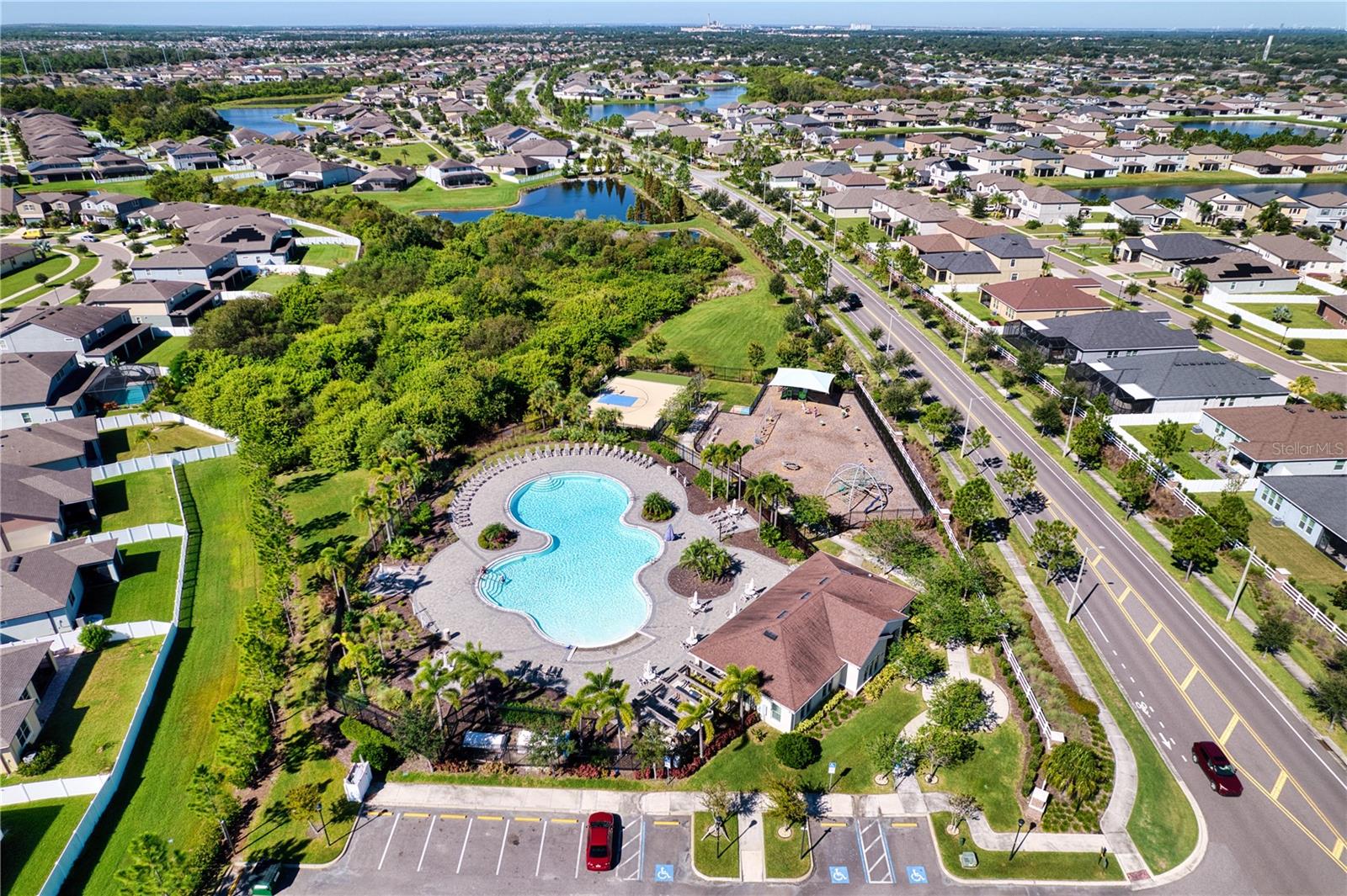 Community Pool/Playground/Park/Basketball Court