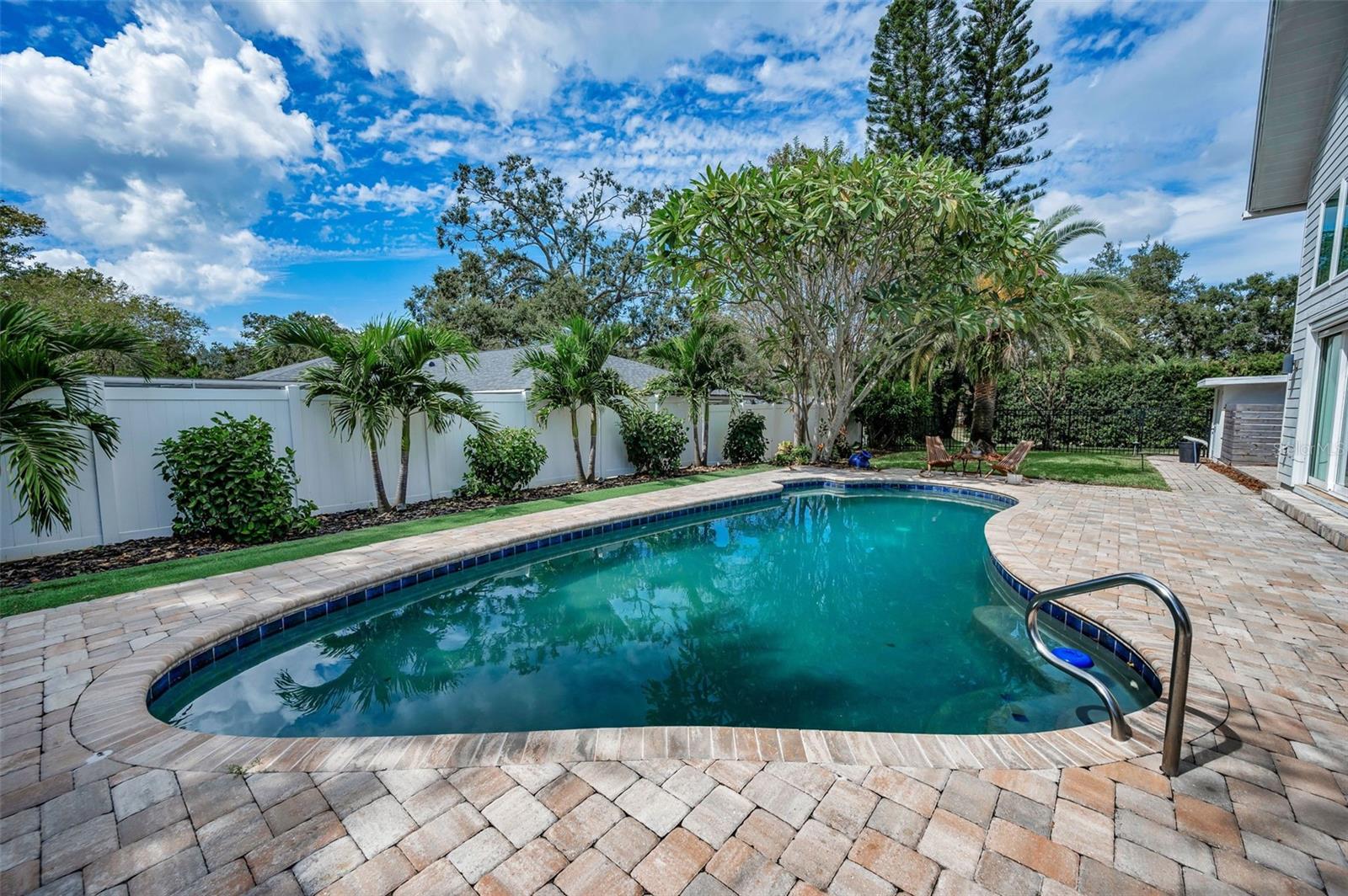 Paver Pool Deck