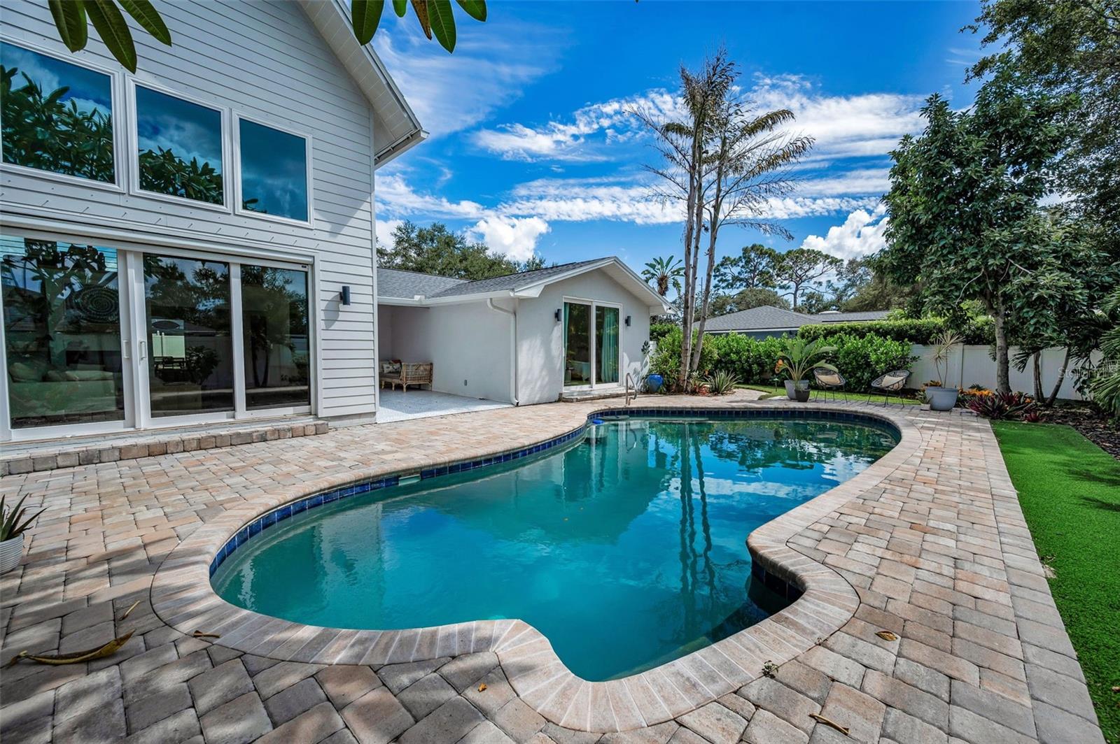 Backyard Oasis with Indoor/Outdoor Living