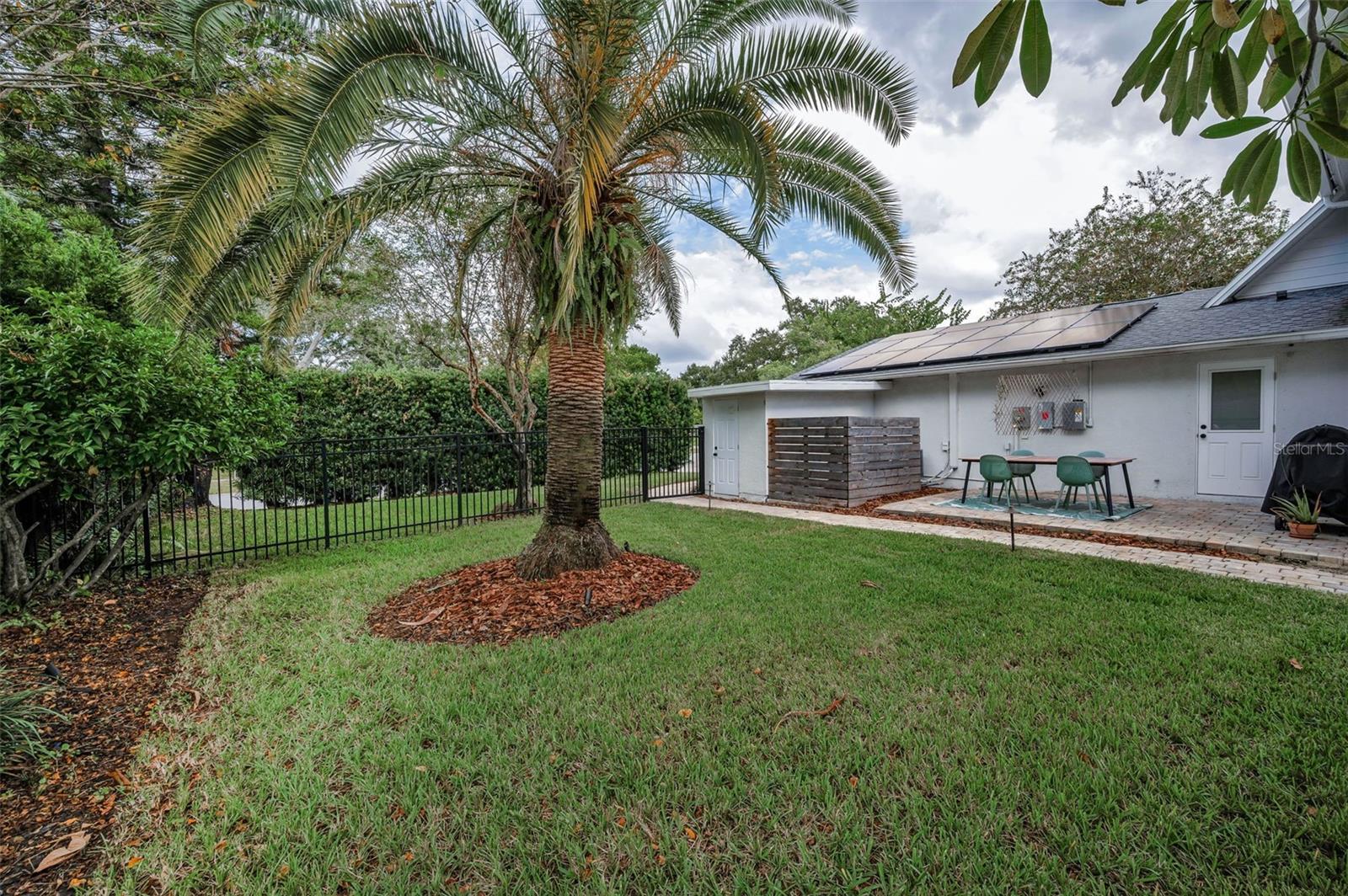 Fully Fenced Backyard