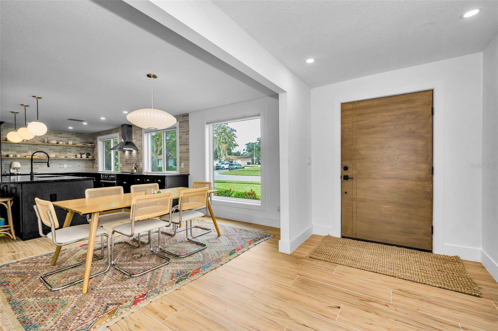 Front Entry and Dining Area