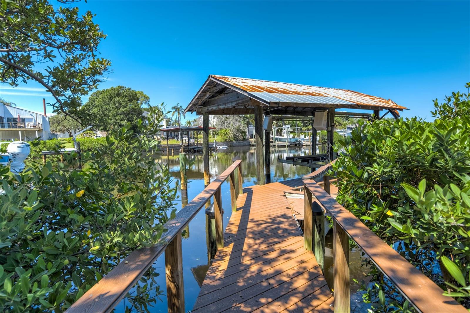 Covered Boat Dock