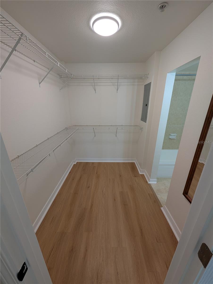 Large Walk in Closet in Bedroom 1