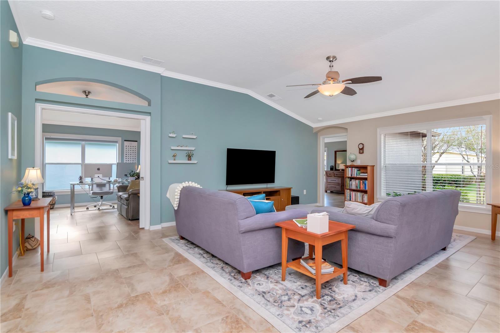 Functional open floor plan