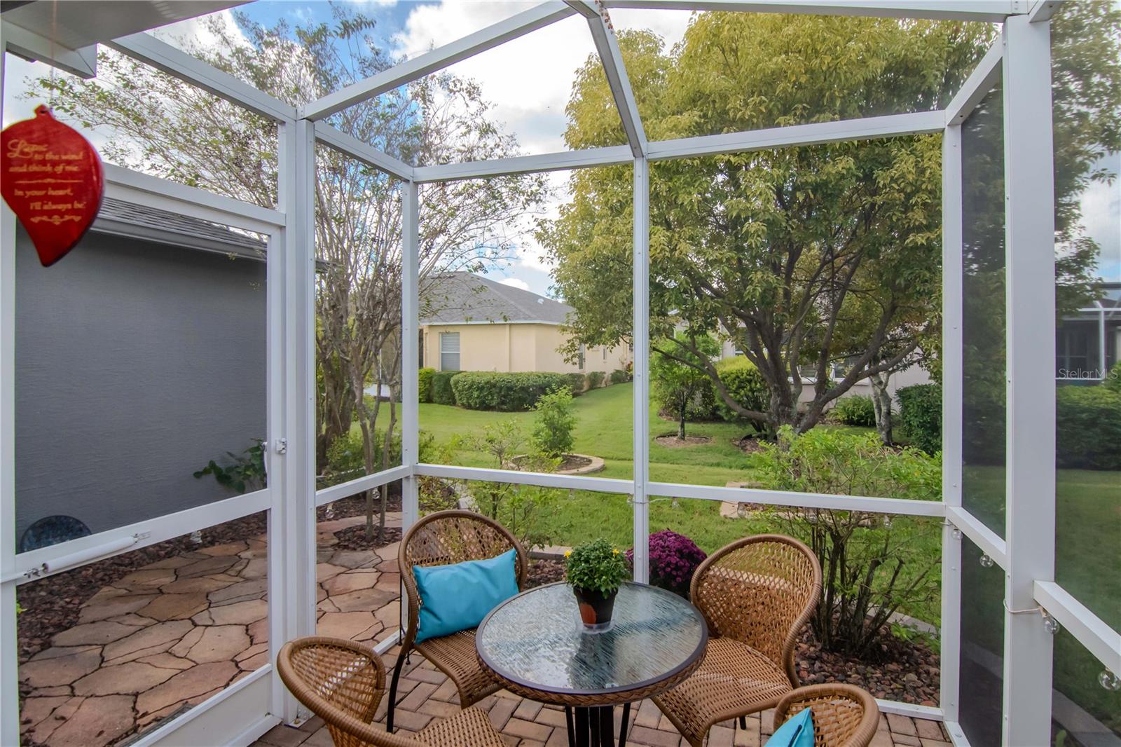 Patio with room to expand