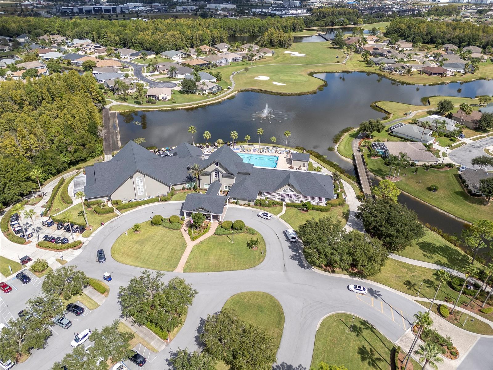 Full service clubhouse