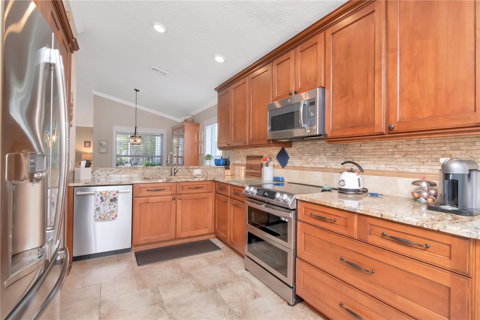 Updated kitchen and oven.