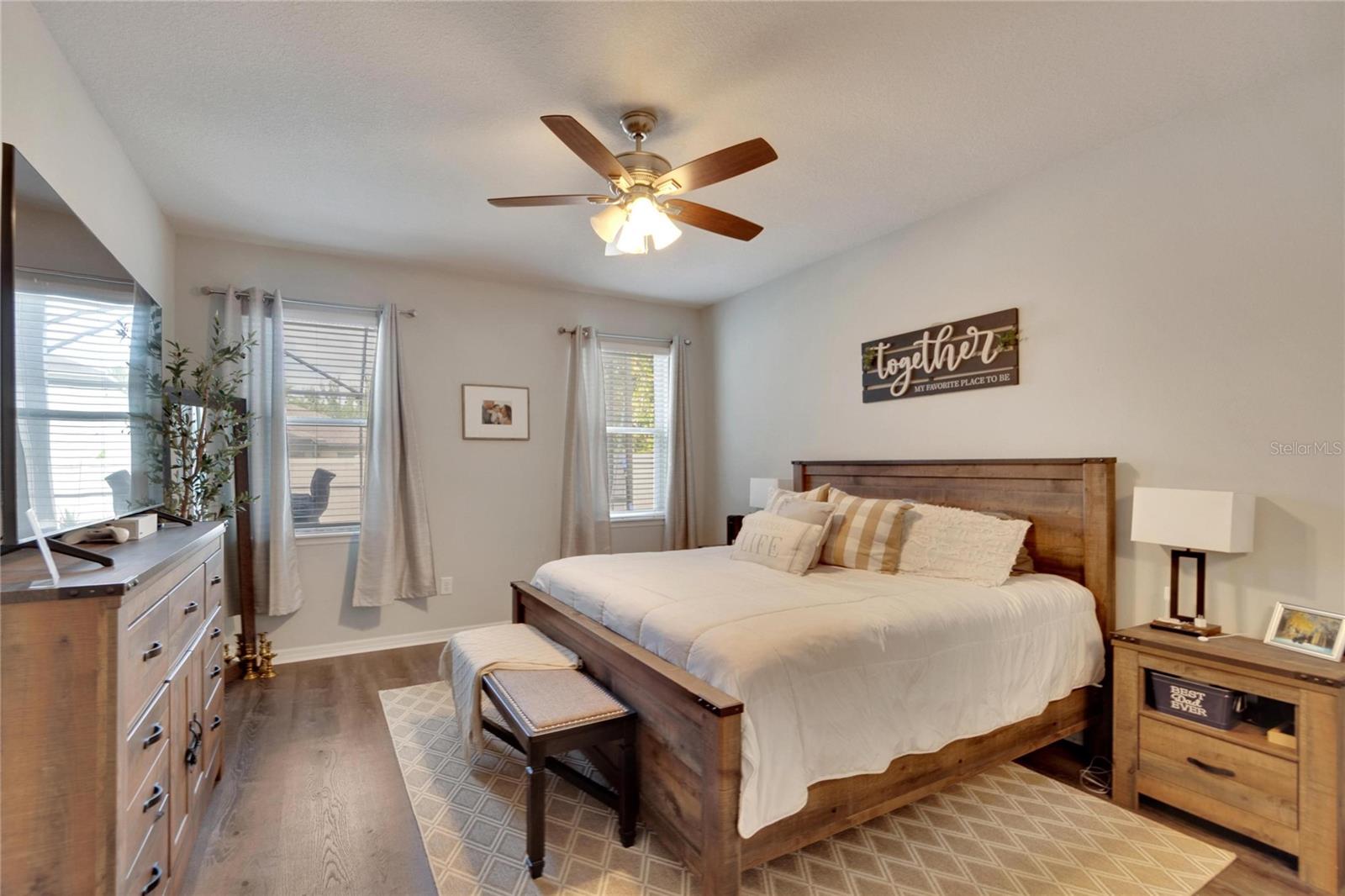 Cozy primary retreat
