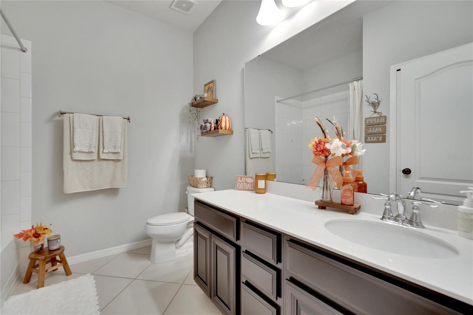Secondary bathroom