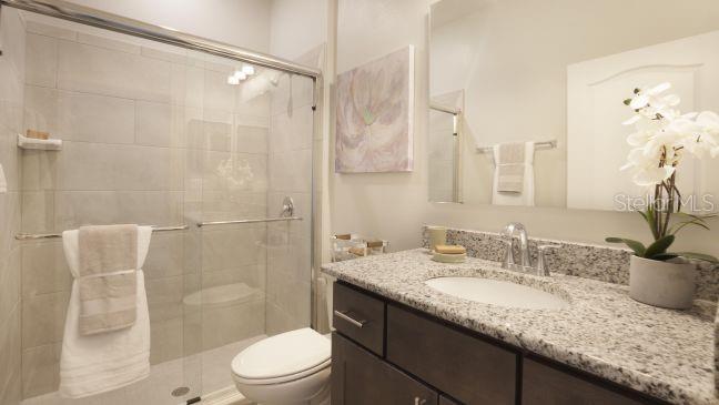 Model home - actual features may vary.