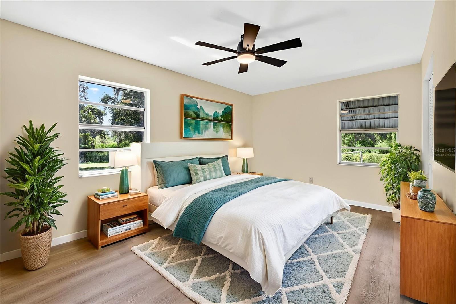 Master Bedroom Virtually Staged