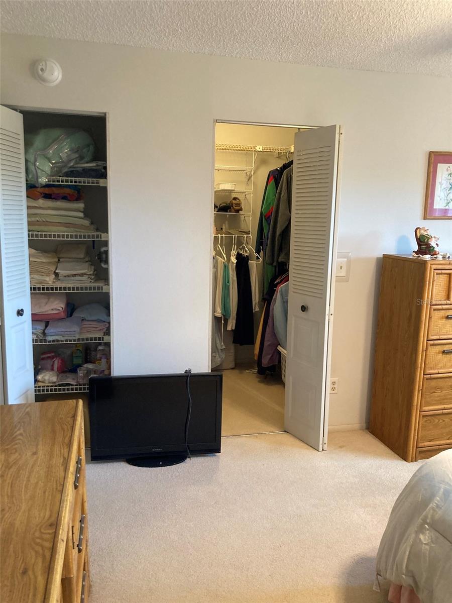 Master with walk in closet and full bath