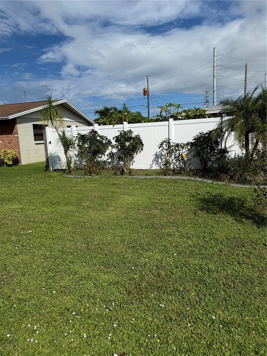 side yard