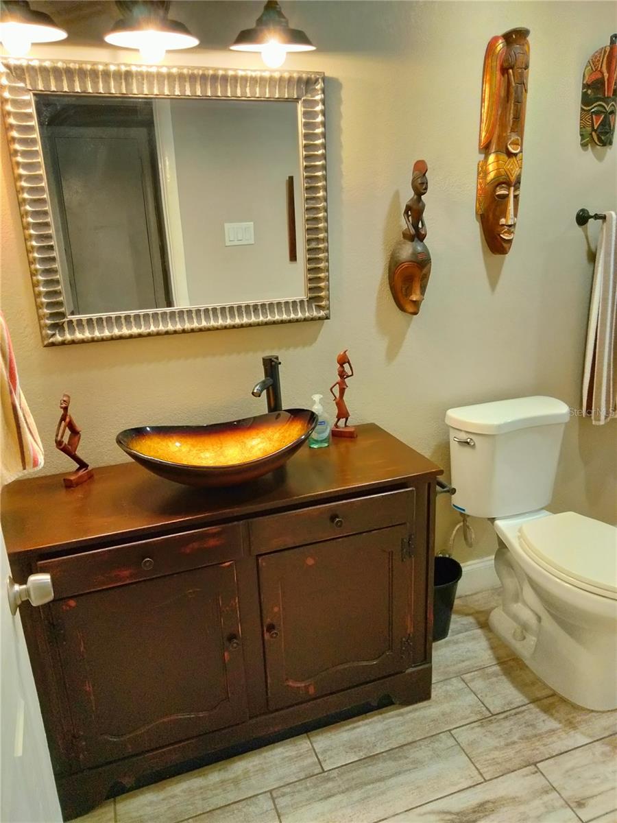 Hall bathroom