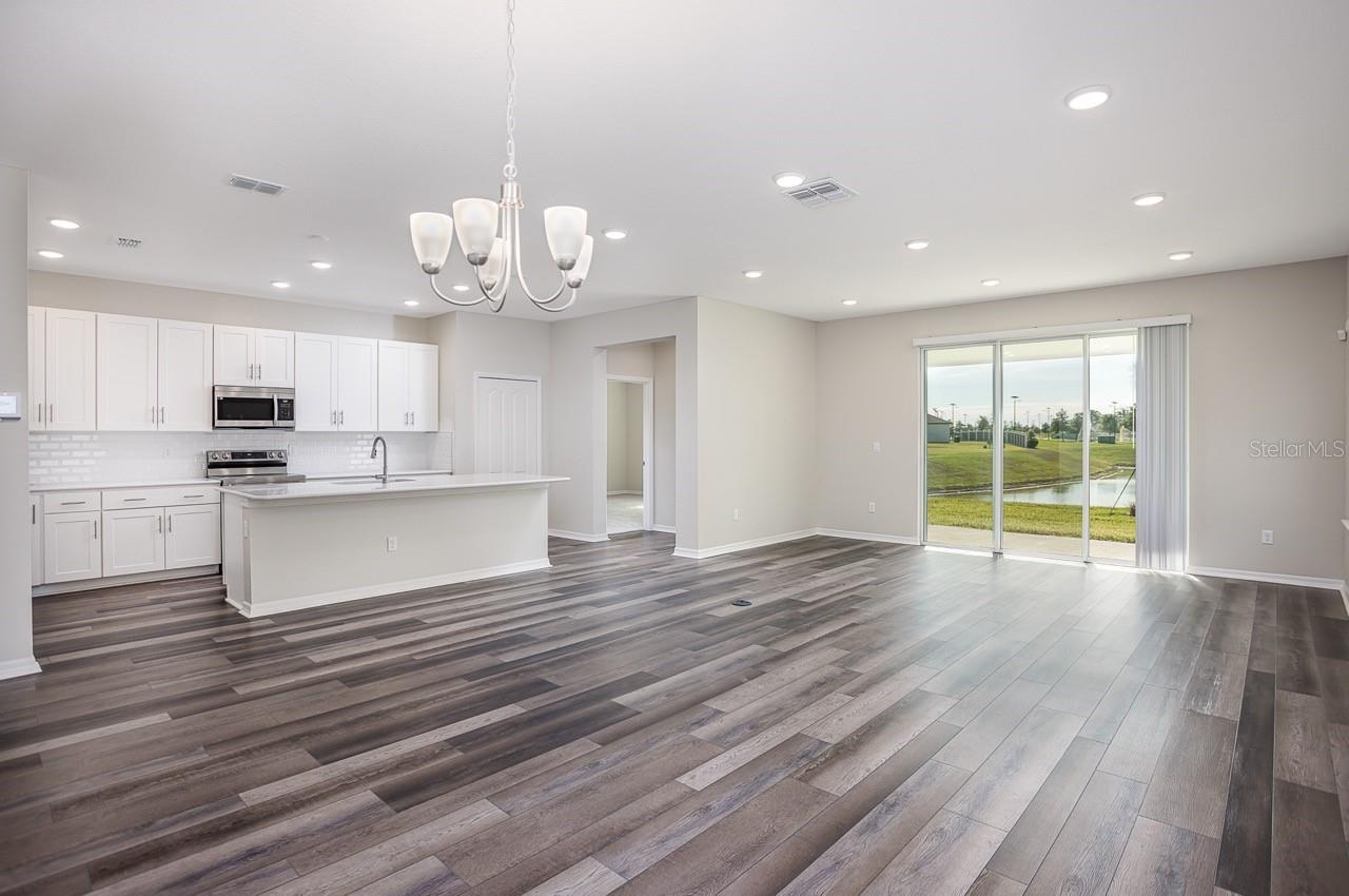 Model home - actual features may vary.