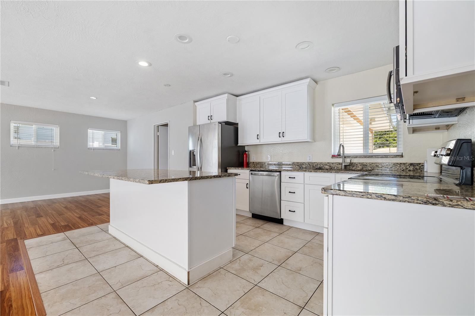 Kitchen Island perfect for entertaining