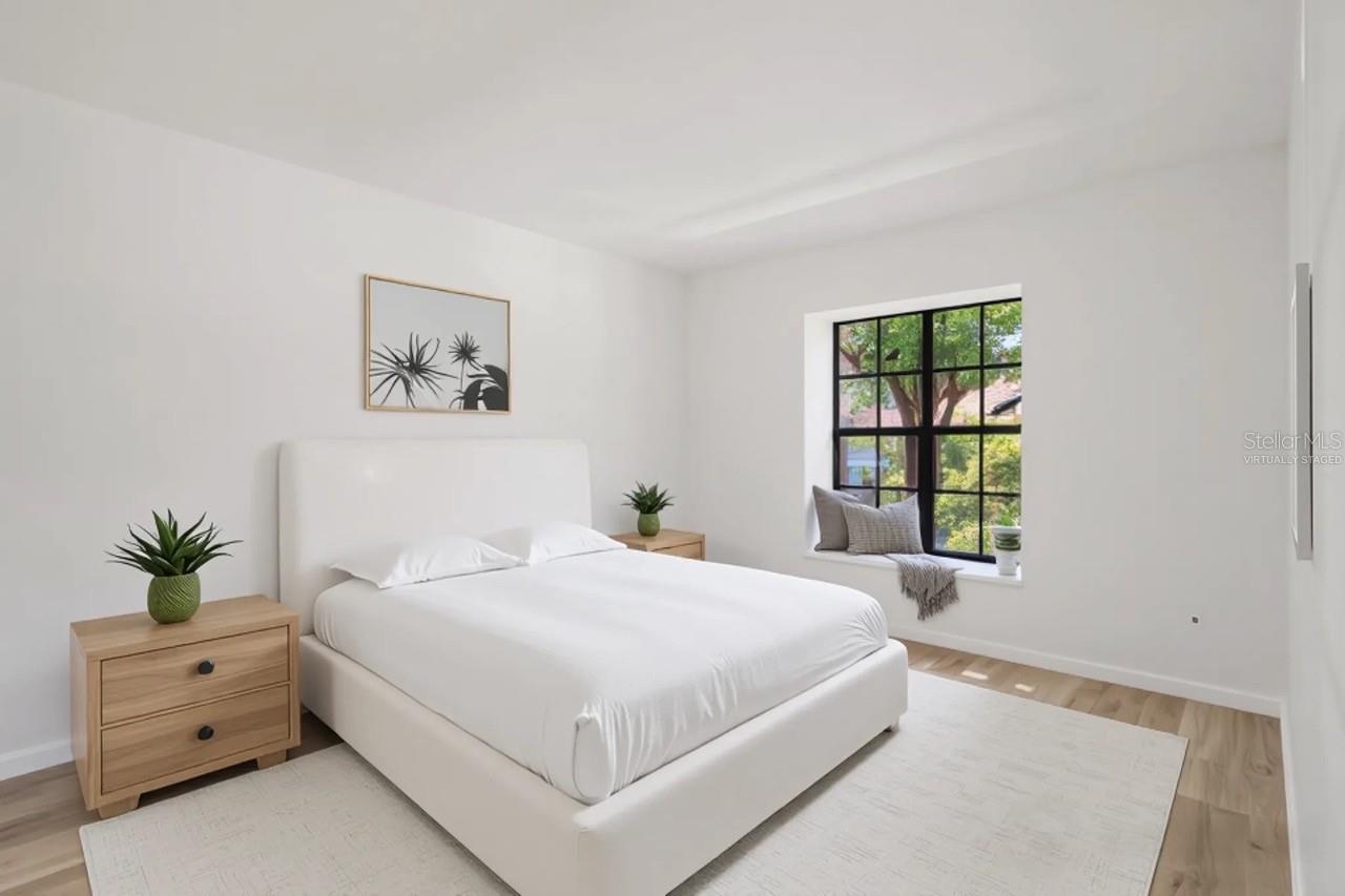 Virtually Staged. Primary Suite