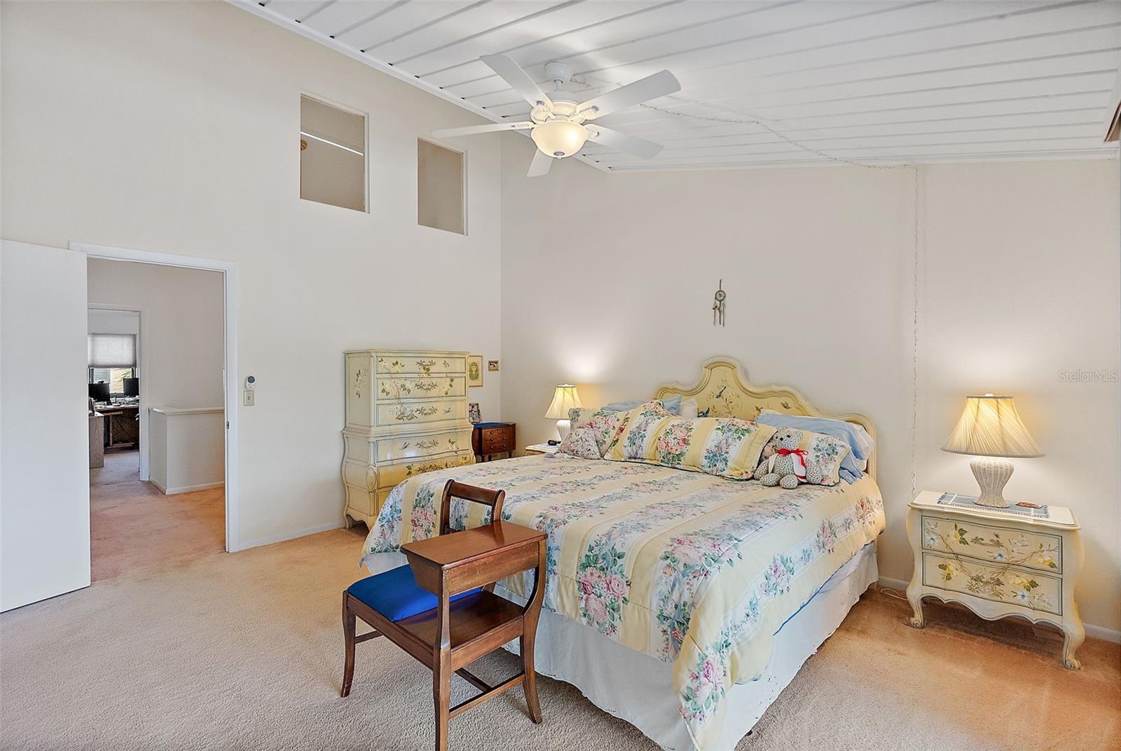 Vaulted ceiling