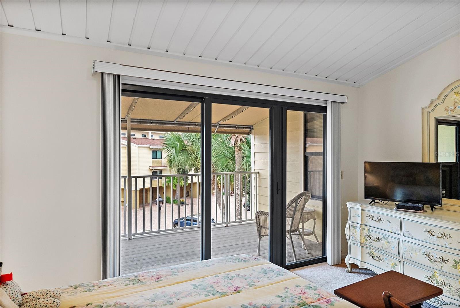 Private balcony