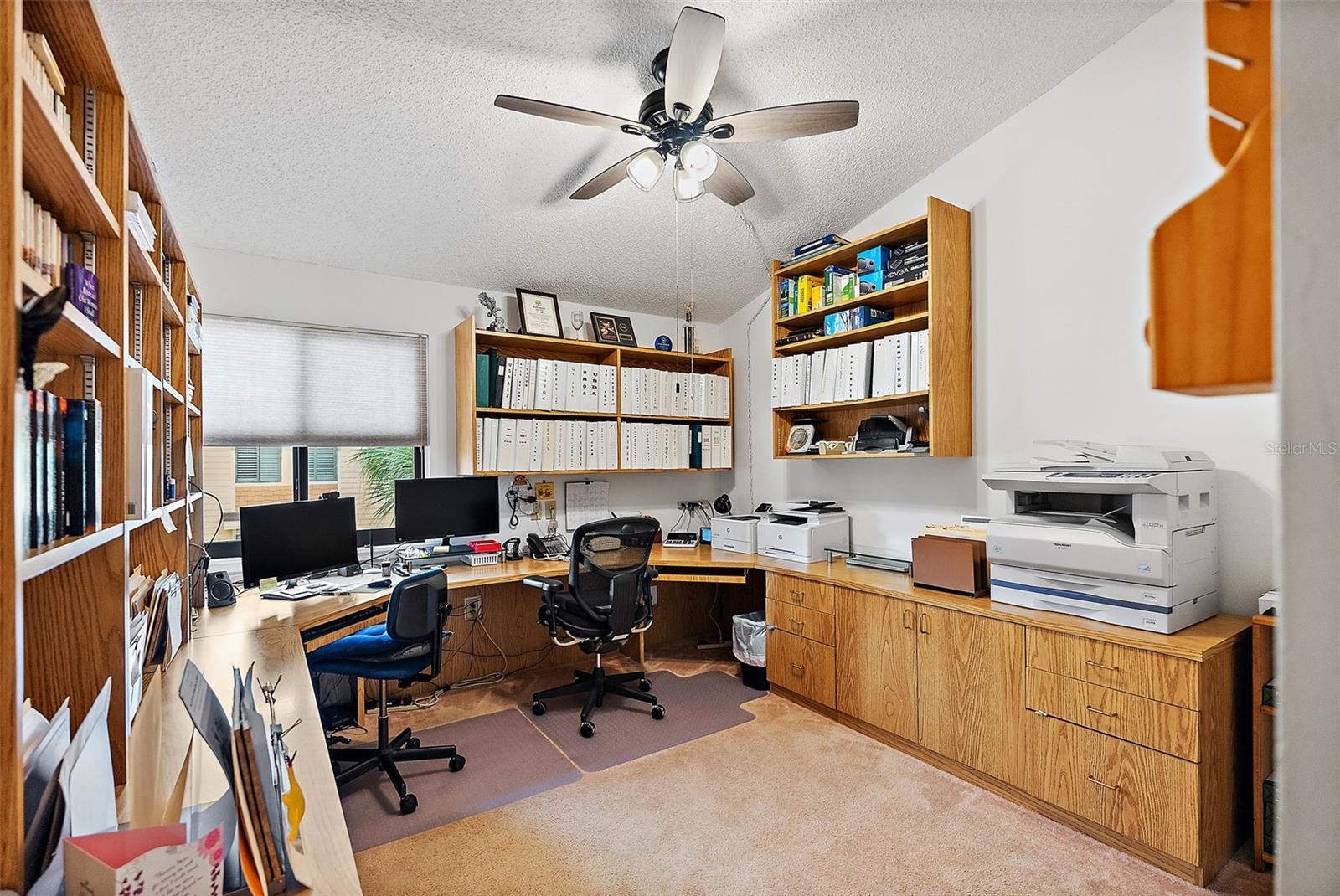 3rd Bedroom configured as a home office