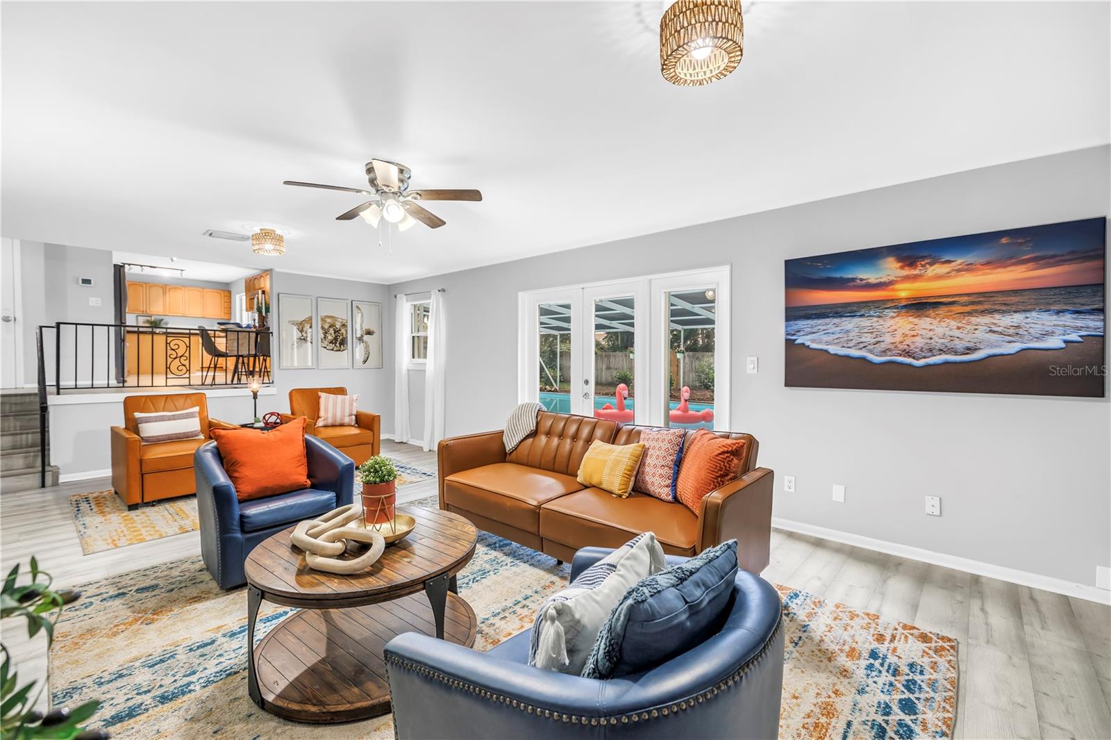 A space to relax and unwind after salty beach days