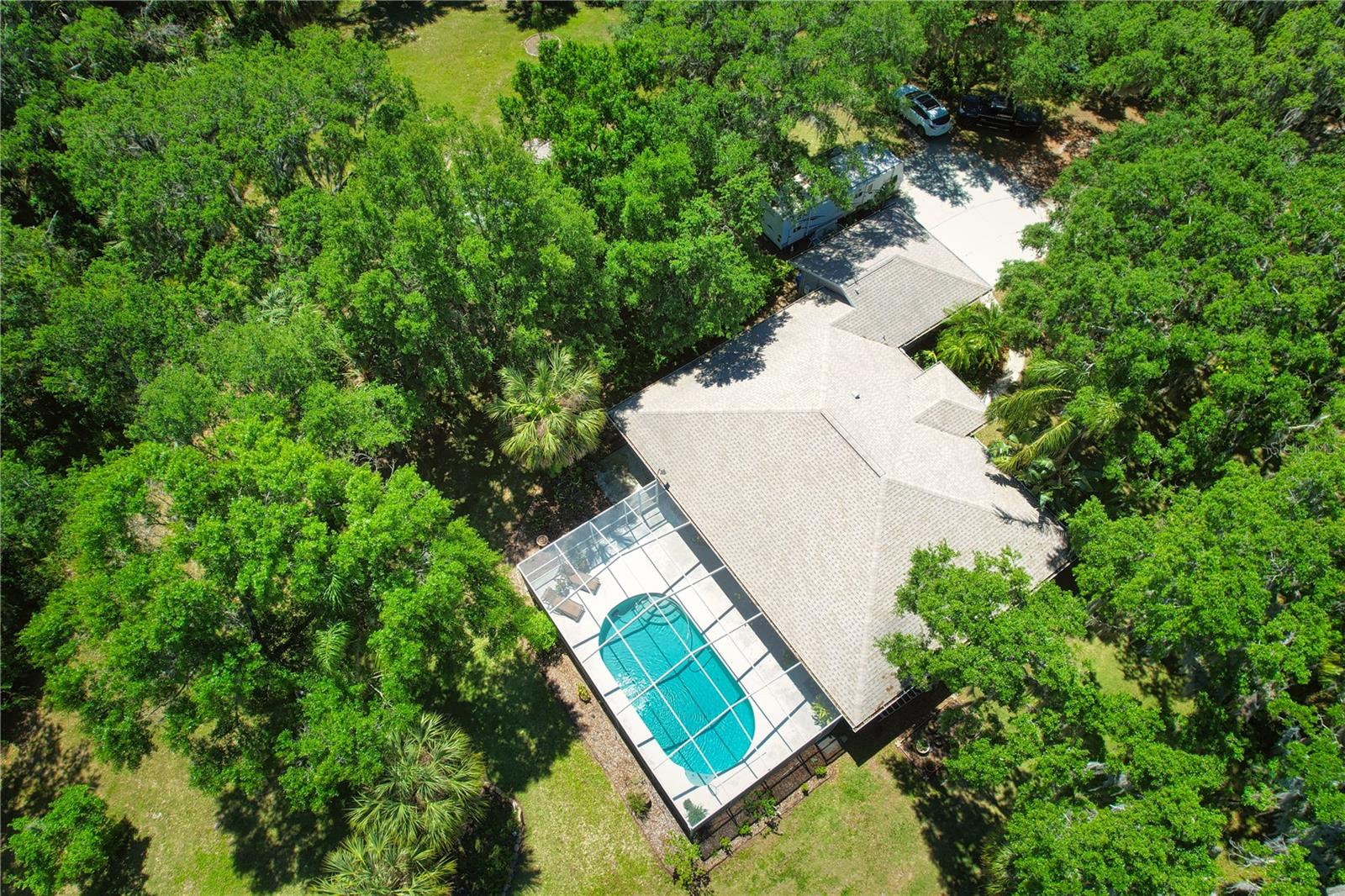 Over 2 Acres of Private Green Space
