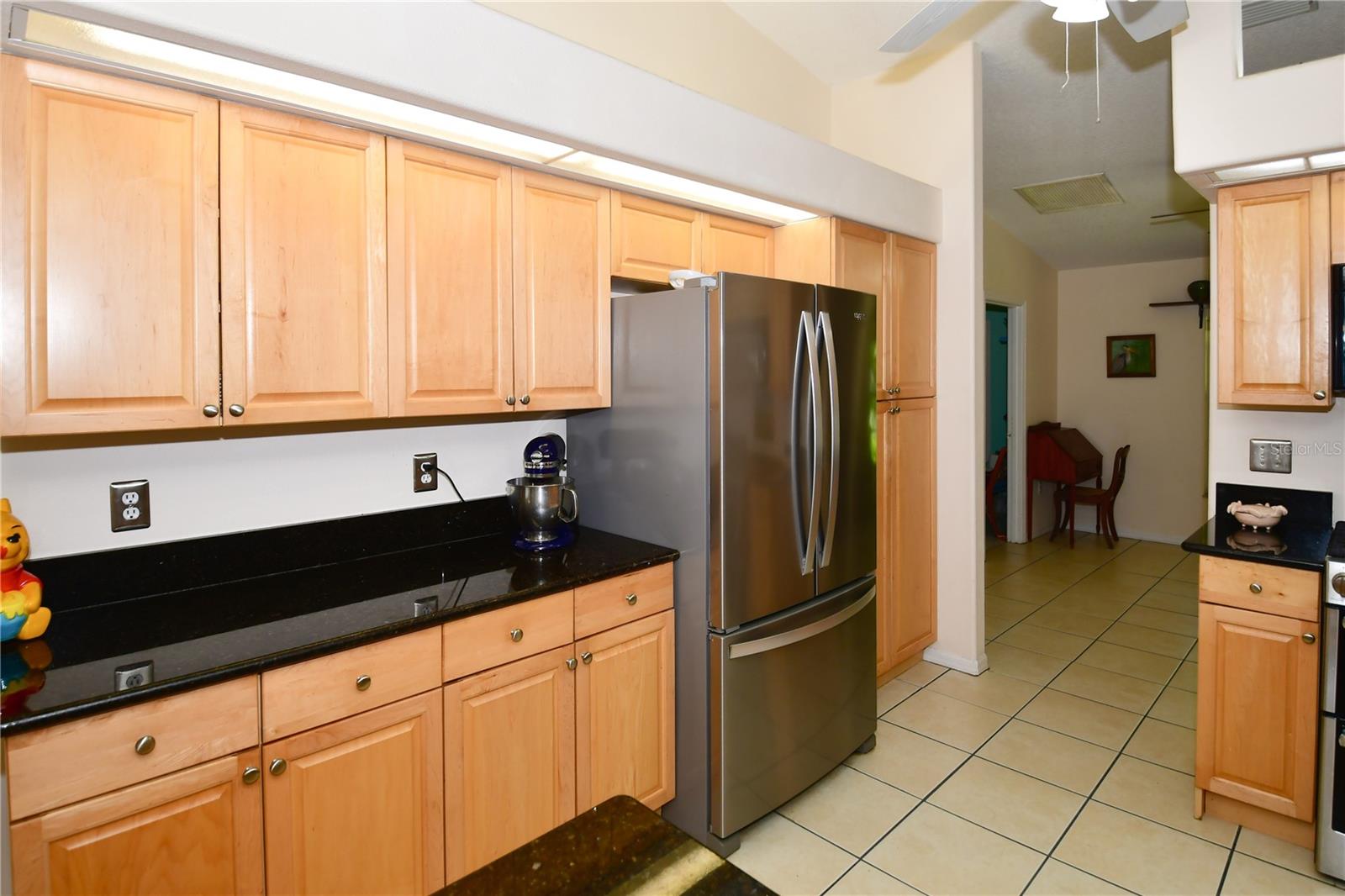 Kitchen toward the Breakfast Room and Walk in Pantry