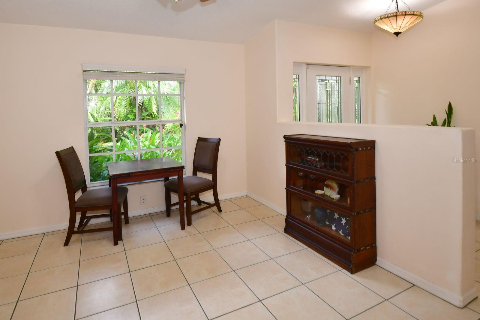 Breakfast Room with Garden View