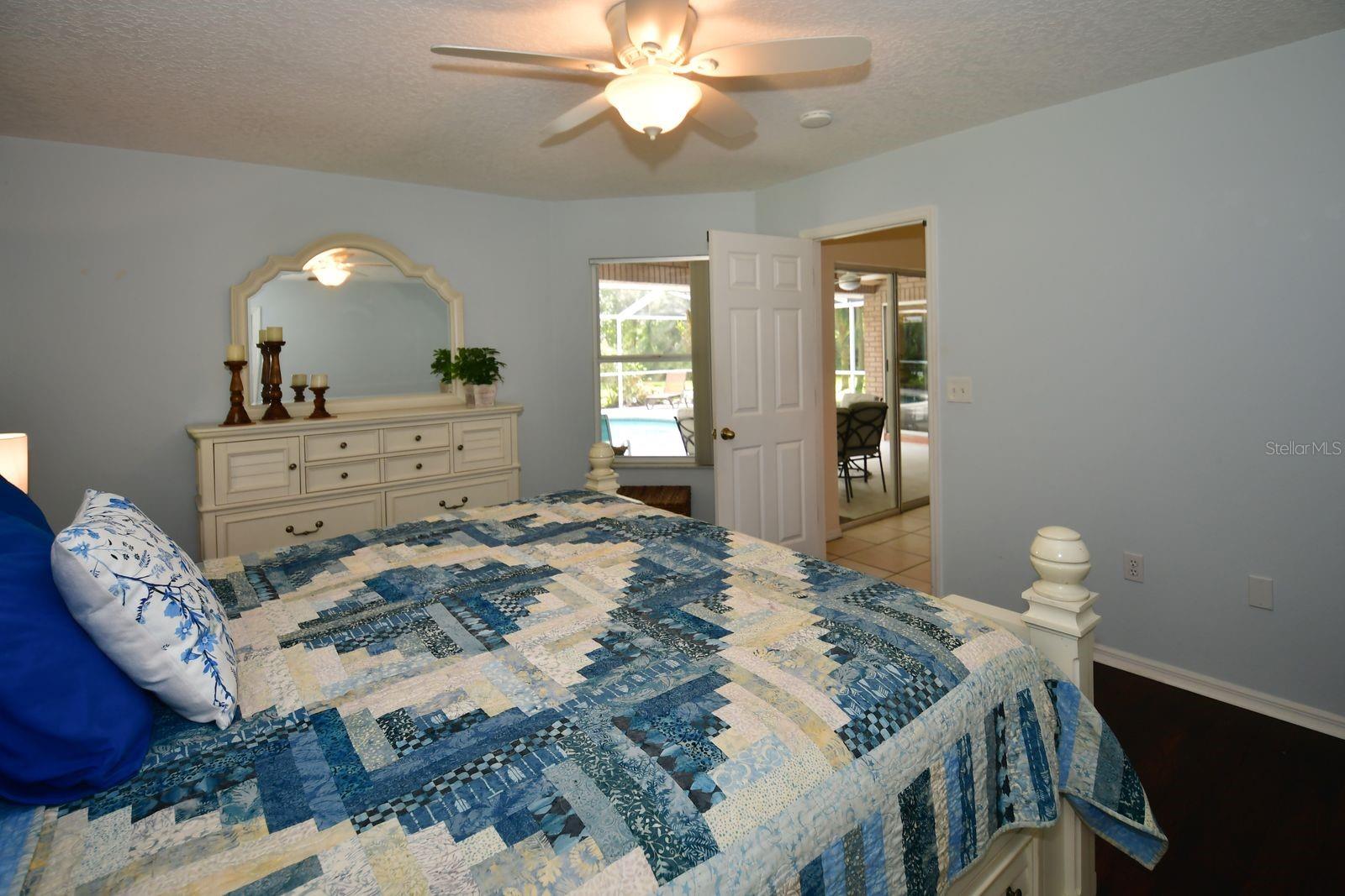 Primary Suite with Pool View