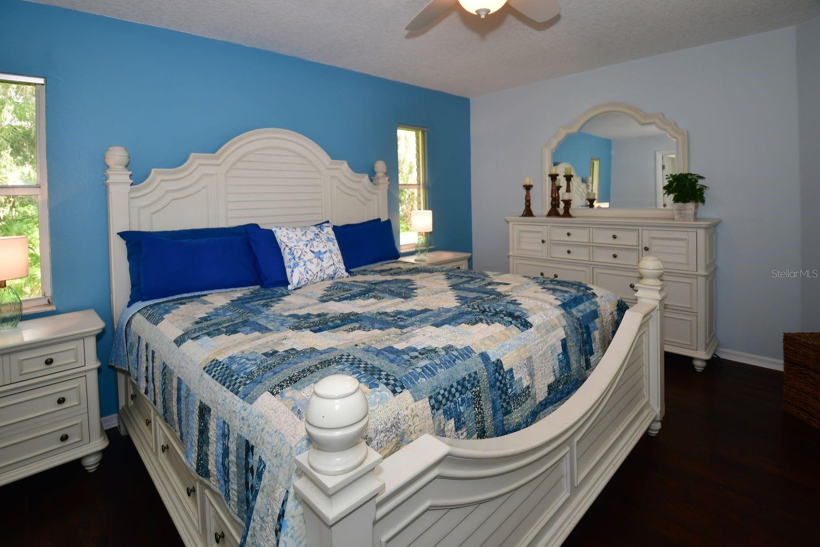 Primary Suite overlooking the Preserve