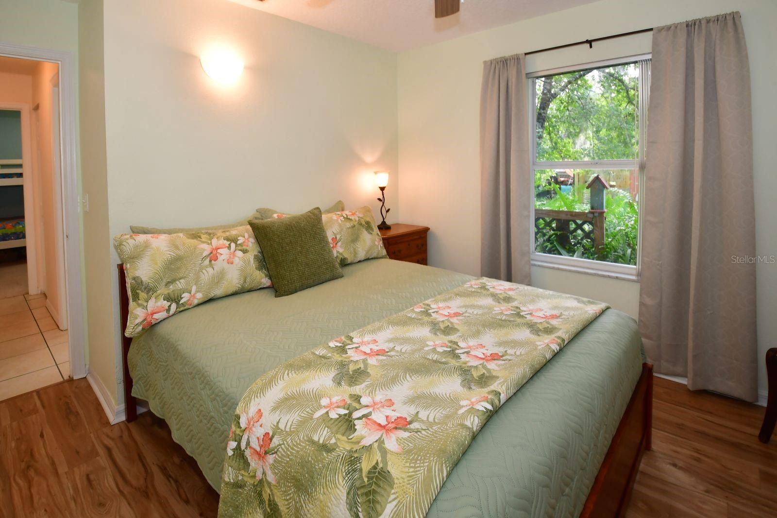 Second Bedroom with Garden View