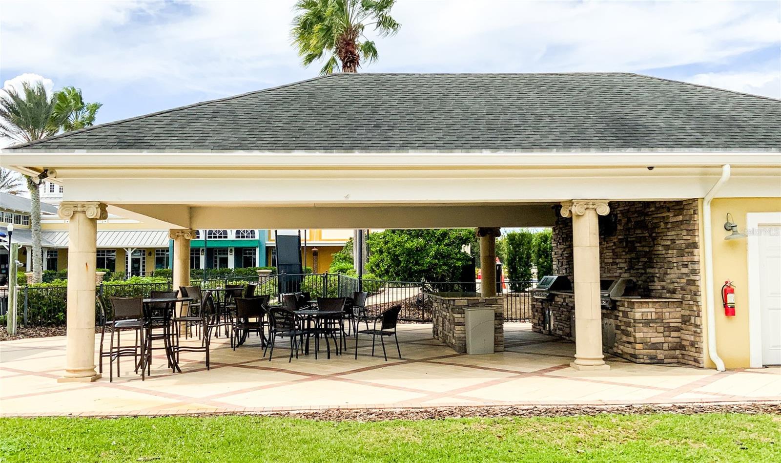 Community BBQ Area