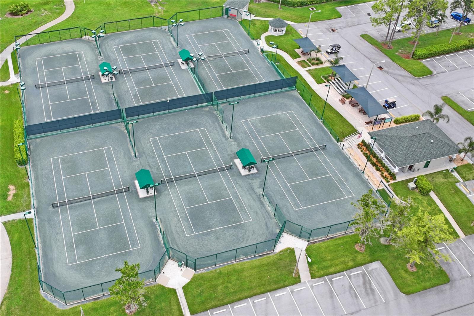 Tennis courts